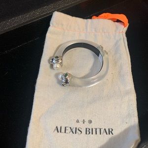 Alexis Bittar
 Antiquity Multi-Crystal Imitation Pearl Lucite Cuff Bracelet